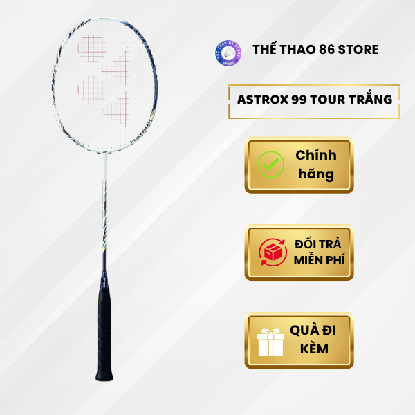 Vợt cầu lông Yonex Astrox 99 Tour trắng