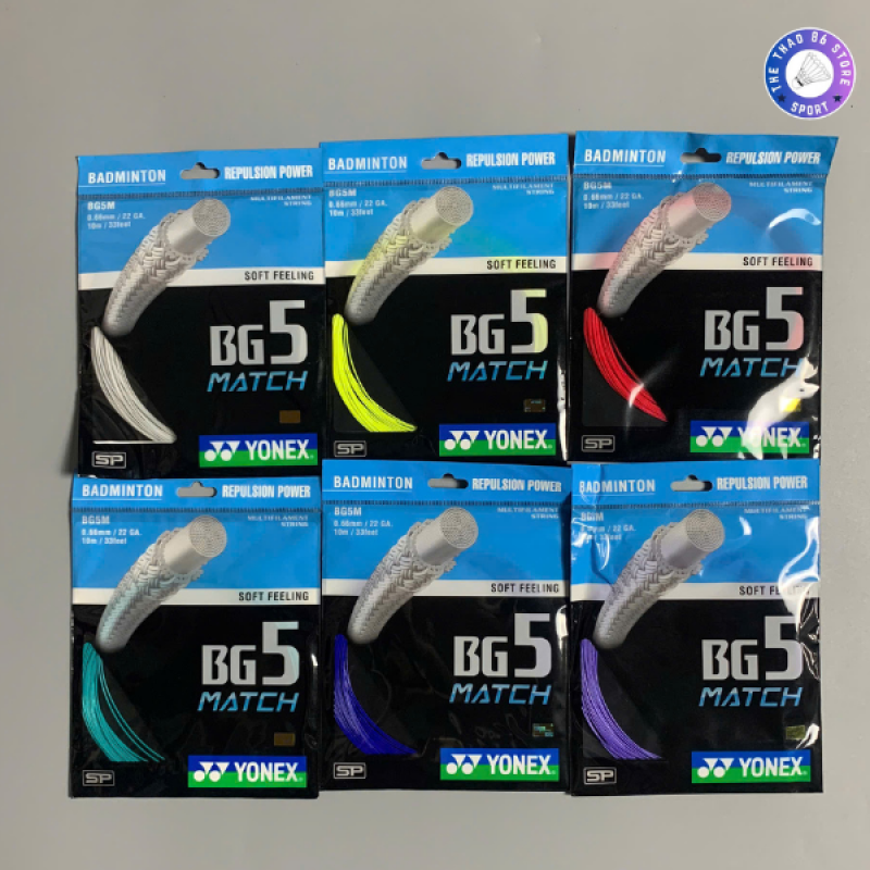 Dây cước căng vợt Yonex BG 5 Match