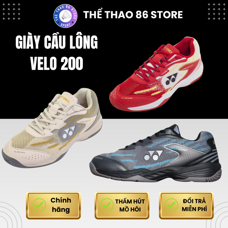Giày cầu lông Yonex Velo 200 3 màu