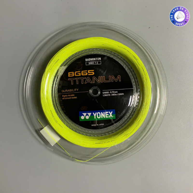 Dây cước căng vợt Yonex BG 65 TITANIUM