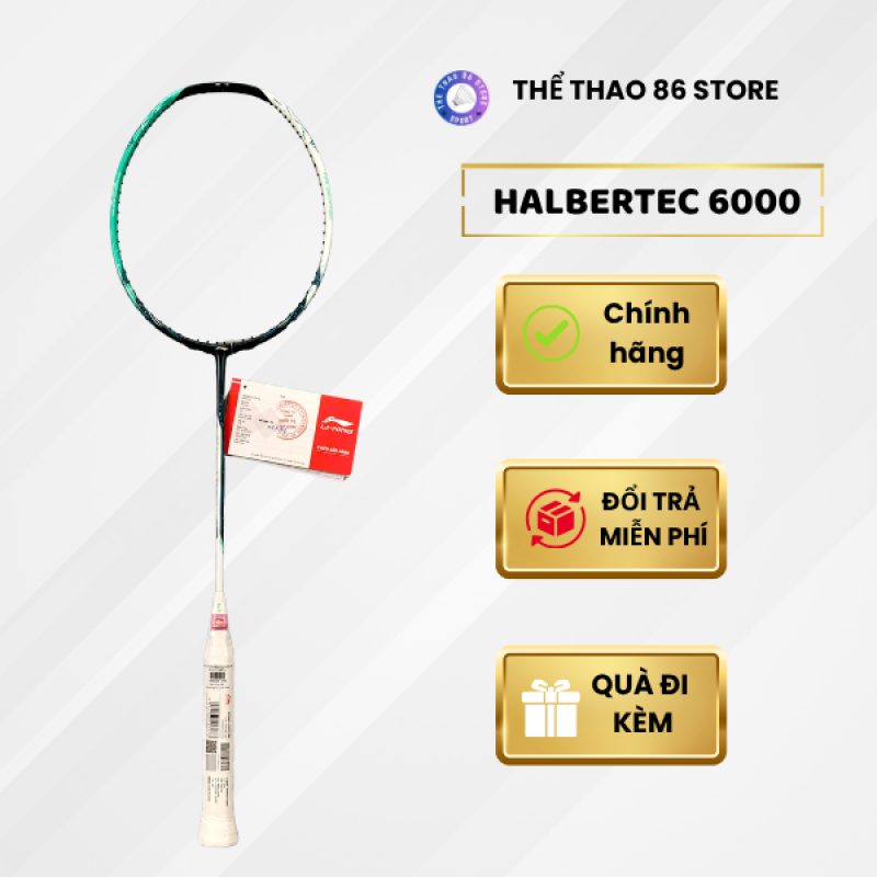 VỢT CẦU LÔNG HALBERTEC 6000 CHÍNH HÃNG