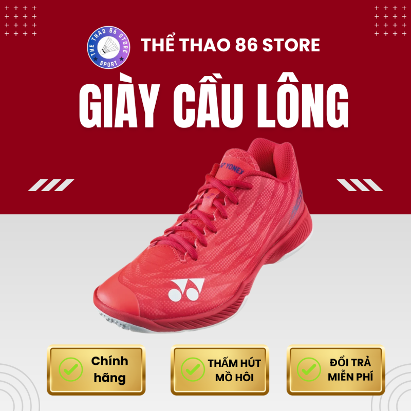 Giày cầu lông Yonex 2 màu xanh đỏ Aerus Z2