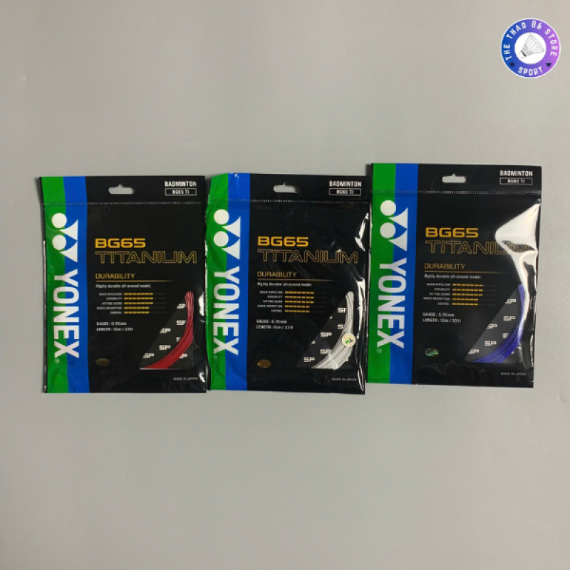 Dây cước căng vợt Yonex BG 65 TITANIUM