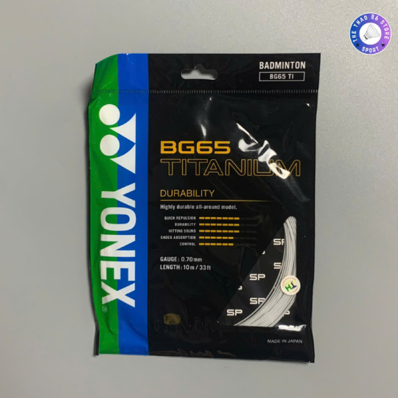 Dây cước căng vợt Yonex BG 65 TITANIUM