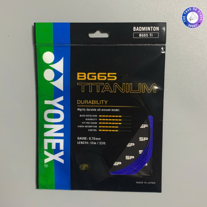 Dây cước căng vợt Yonex BG 65 TITANIUM