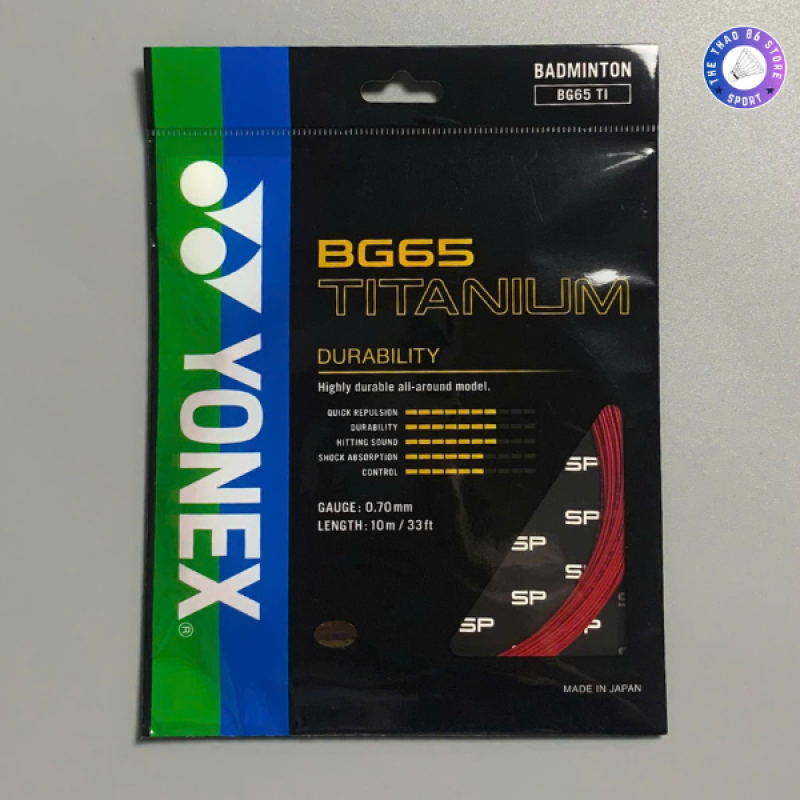 Dây cước căng vợt Yonex BG 65 TITANIUM