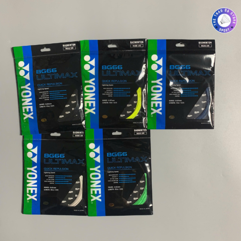 Dây cước căng vợt Yonex BG 66 Ultimax