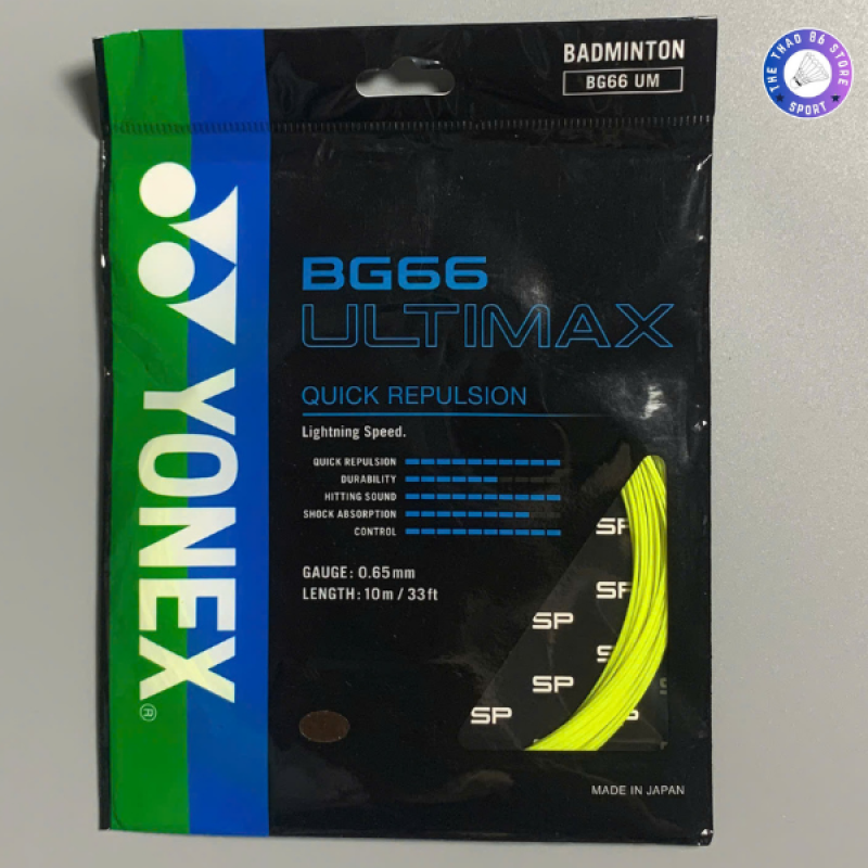 Dây cước căng vợt Yonex BG 66 Ultimax