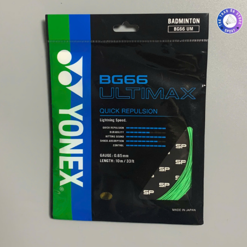 Dây cước căng vợt Yonex BG 66 Ultimax