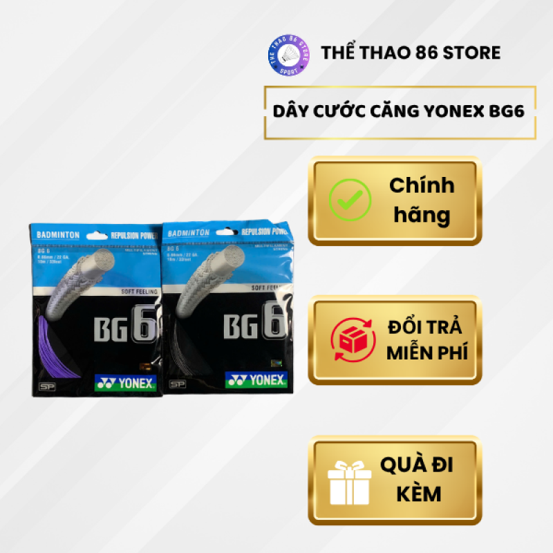 Dây cước căng vợt Yonex BG 6